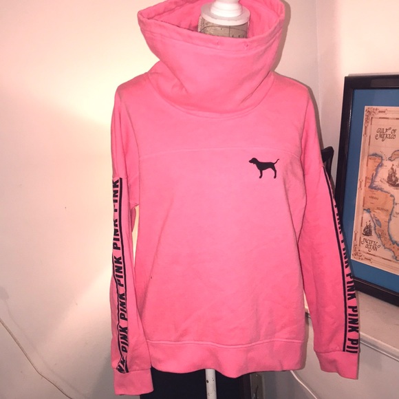 PINK Victoria's Secret Tops - VS PINK COWL SWEATSHIRT